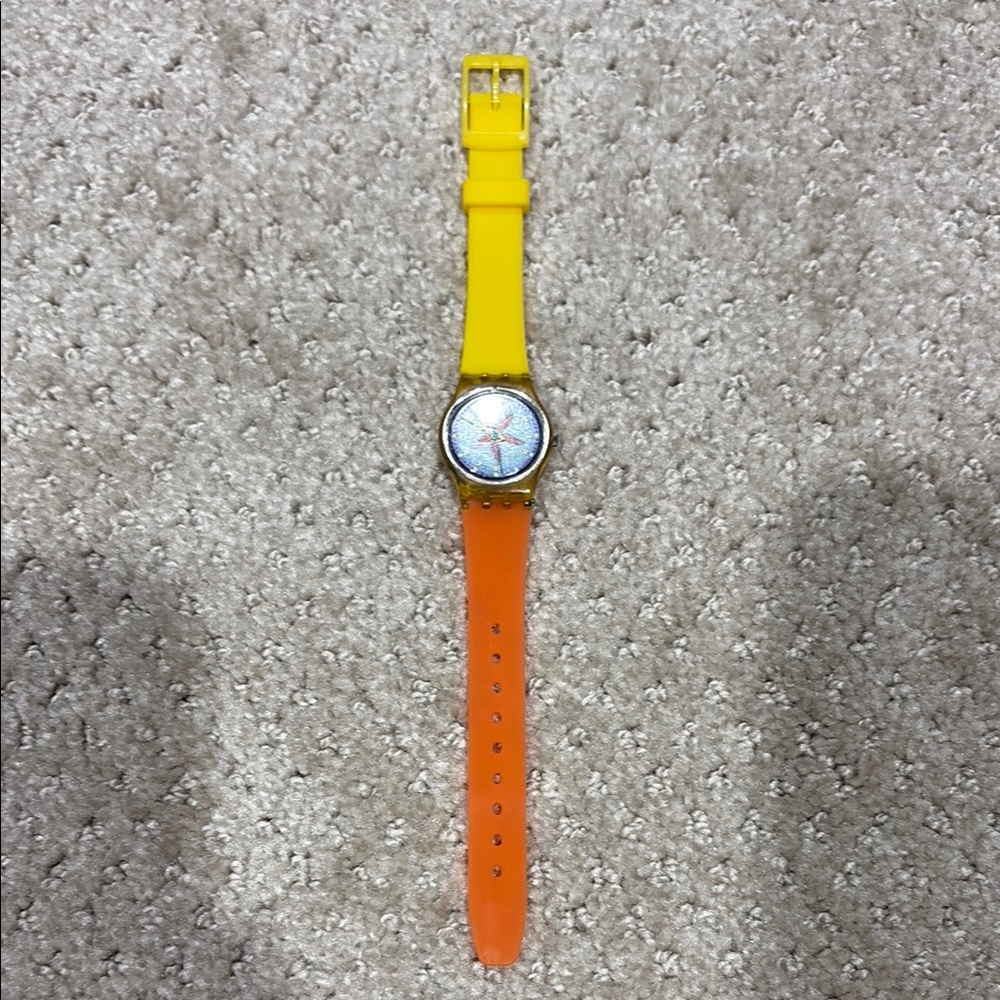Ladies Swatch watch skin band